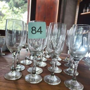Lote siguiente: Lote de 20 Copas Altas de Cristal