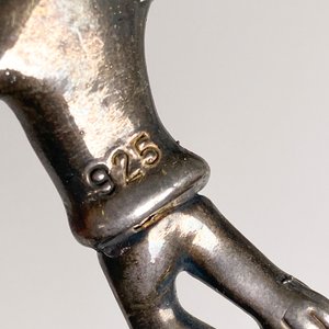 Dos Figuras de Violinistas en Plata 925 - imagen 5