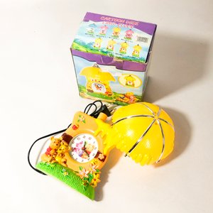 Dos Lamparitas de Noche Infantiles con Reloj - imagen 4