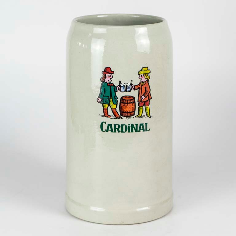Lote anterior: Jarra de cerámica con logo de cardenal