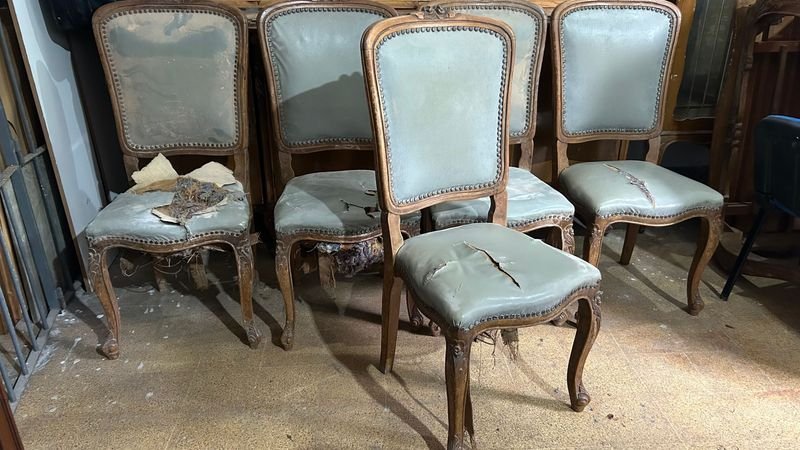 Sillas estilo francés para restaurar - imagen 2