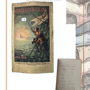Libro Montevideo-Colón 1492-1892, Número Único Editorial El Siglo Ilustrado - imagen 2