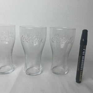 Juego de 4 Vasos Coleccionables Coca Cola de Vidrio - imagen 5