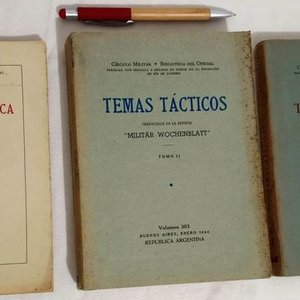 Lote siguiente: Lote de 3 Libros Militares "Circulo Militar-Biblioteca del Oficial" - Colección General Berisso