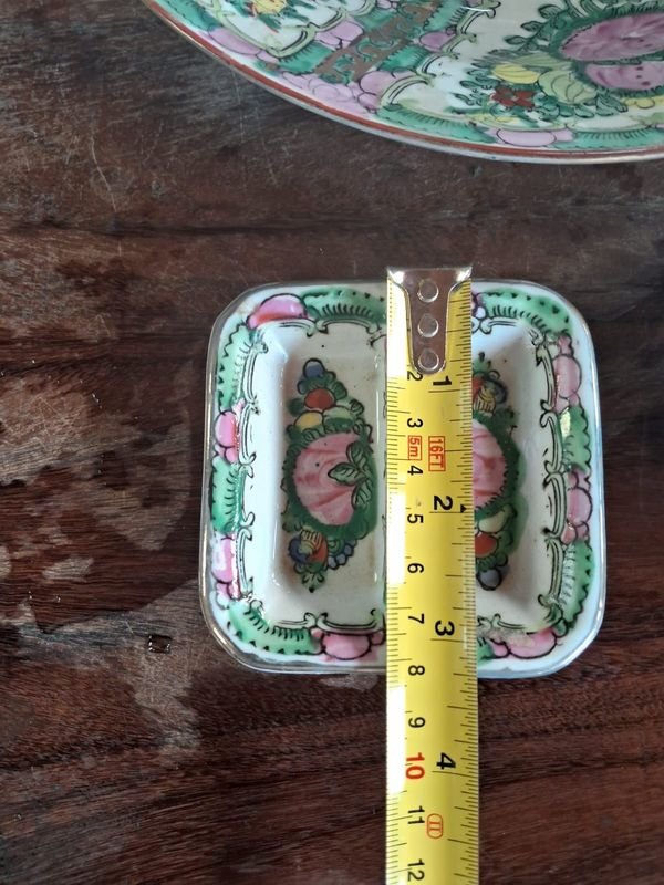 Juego de porcelana china con diseño floral - imagen 4