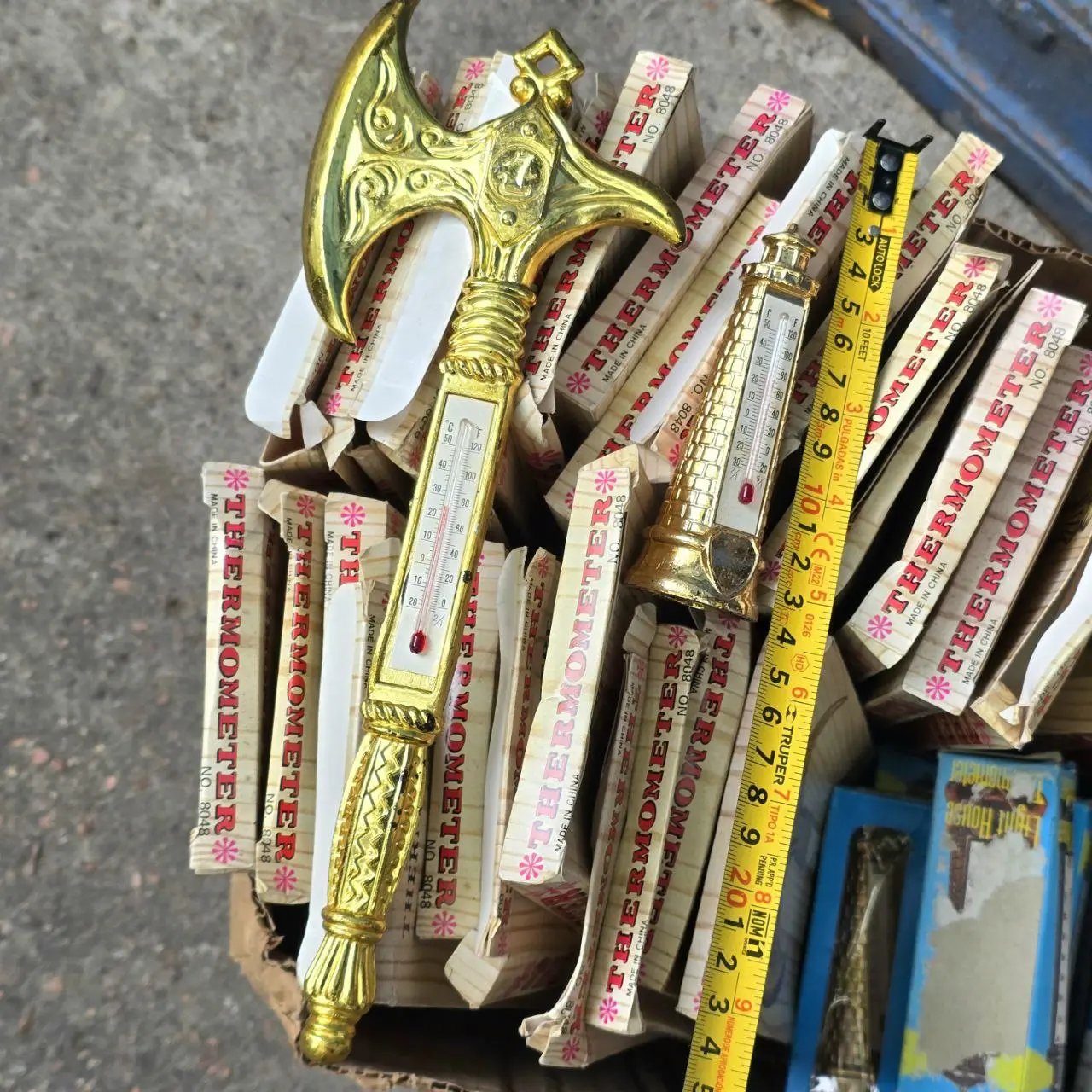Lote de Termómetros con Axe Dourado - imagen 2