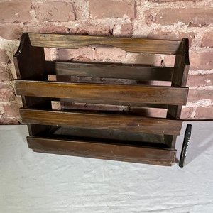 Revistero de Madera Rústico - imagen 3