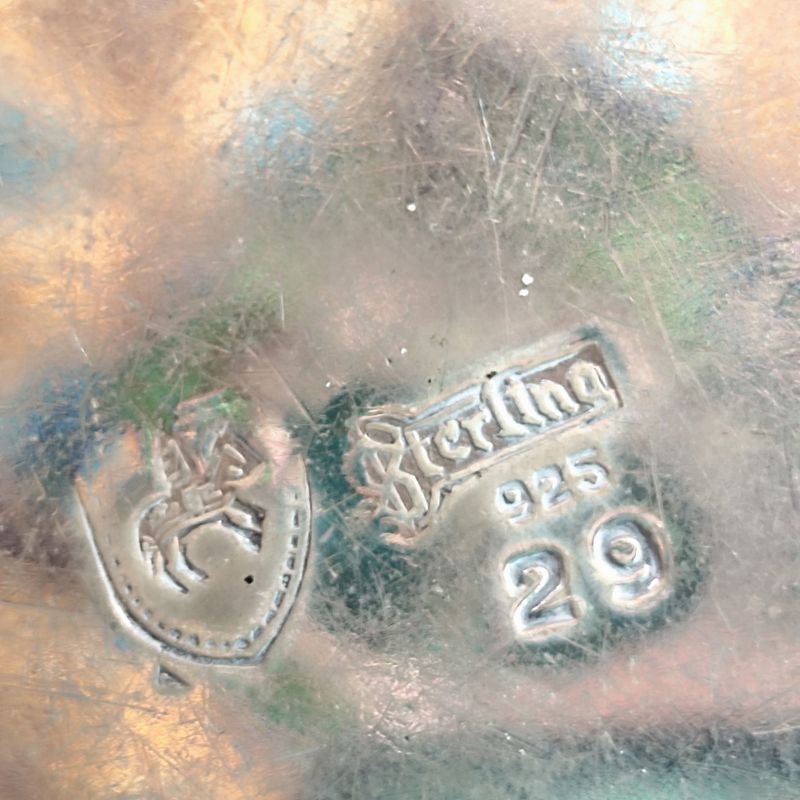 Piezas de plata 925 art déco para decoración - imagen 4