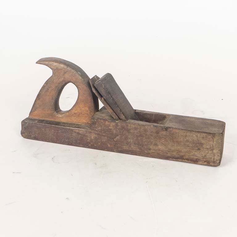 Cepillo de Carpintero Antiguo de Madera - 75 cm