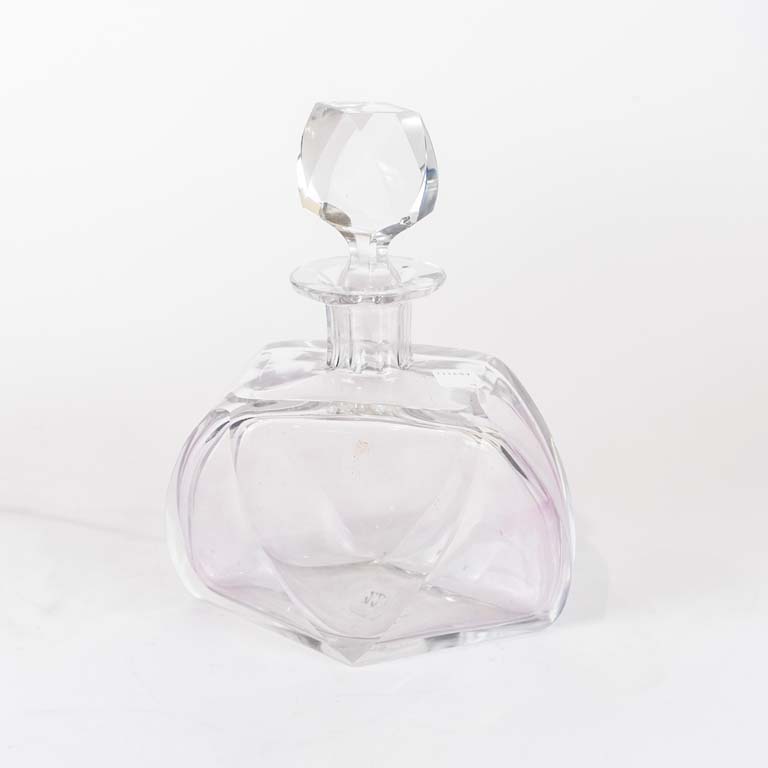 Lote anterior: Botellon de cristal (con cascaduras) - Medidas: 23cm 