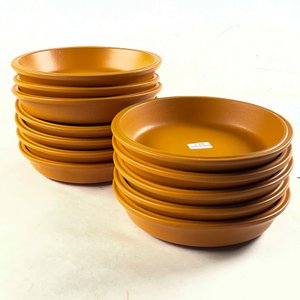 Lote anterior: Doce Platos Hondos de Cerámica Color Ocre, 20 cm
