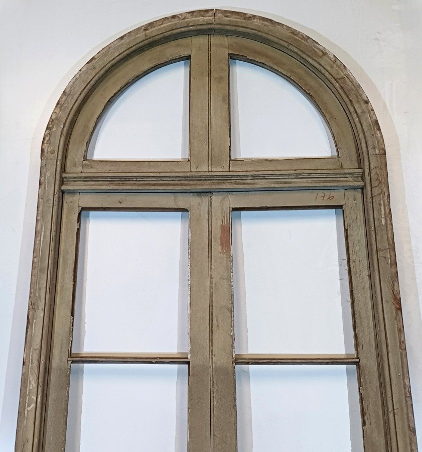 Ventana antigua de madera con marco carpanel - imagen 9
