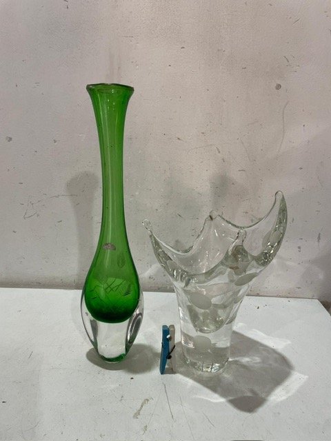 Lote anterior: Floreros en cristal de Murano