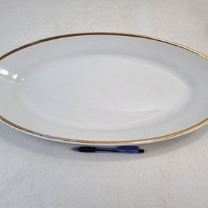 Conjunto Vajilla Porcelana M+Z Austria Floral Bordes Dorados - 3 Piezas - imagen 6