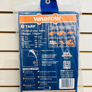 Lote siguiente: Lona Wadfow Multiuso 3x4m Azul Resistente al Agua