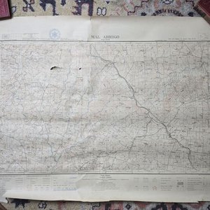Lote siguiente: Mapa Topográfico Mal Abrigo Arroyo Grande Instituto Geográfico Militar
