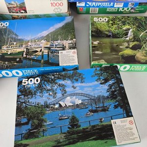 Gran Conjunto de Puzzles de 500, 750 y 1000 Piezas - imagen 5