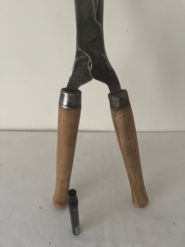 Tijeras de podar de madera y metal - imagen 4