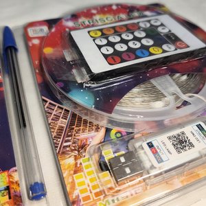 Lote de 2 Tiras de Luces LED RGB Adhesivas 10m con Control Remoto y App - imagen 3