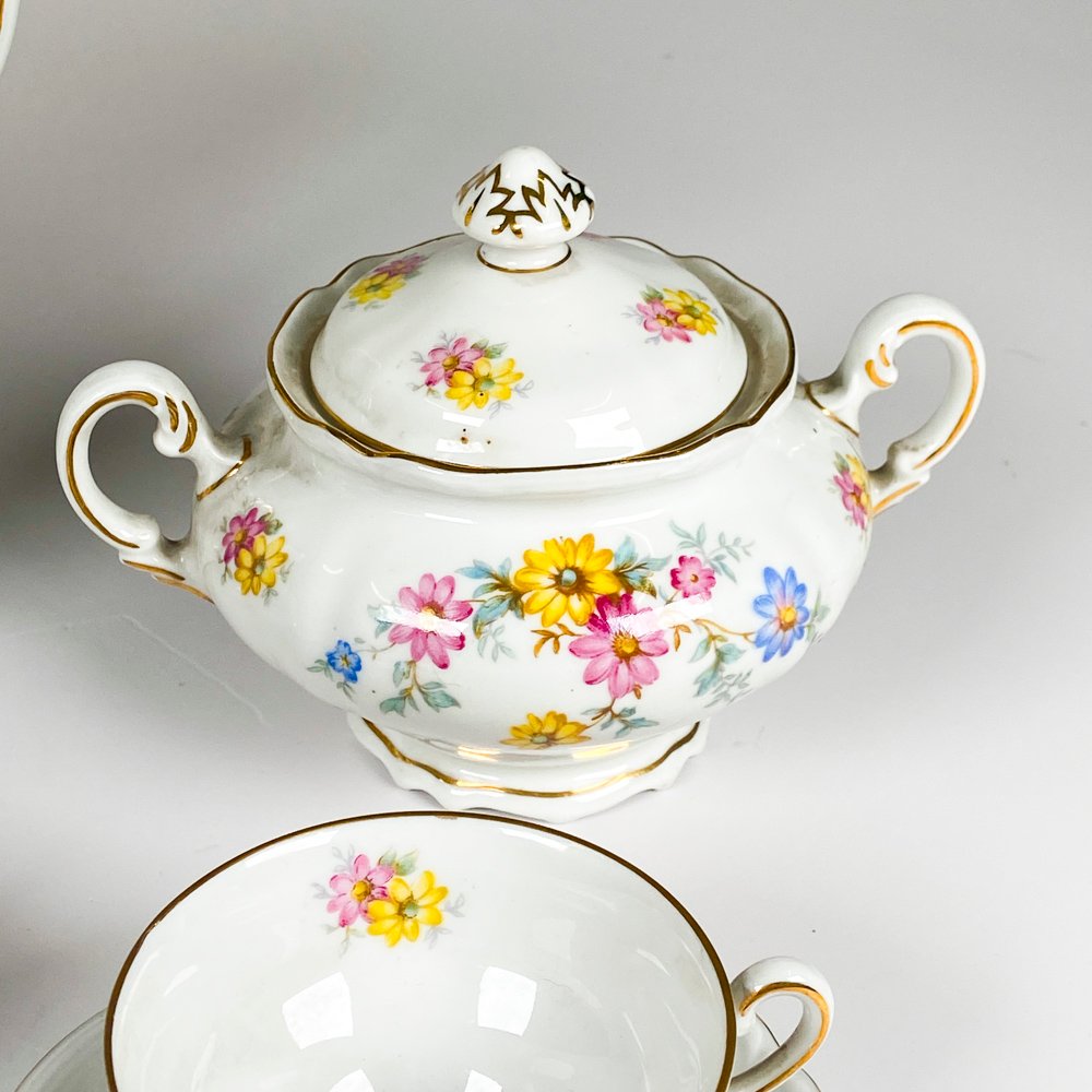 Juego de porcelana Bavaria para café - imagen 5