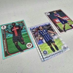 Tarjetas de Fútbol Topps y Merlin: Victor Boniface, Hakan Çalhanoğlu, Pedri - imagen 2