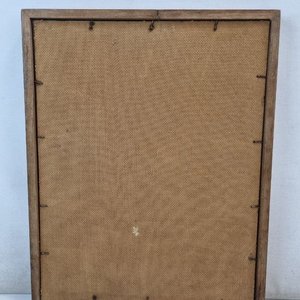 Set de 2 Cuadros Decorativos: Porta Llaves Rústico y Figura Precolombina - imagen 8