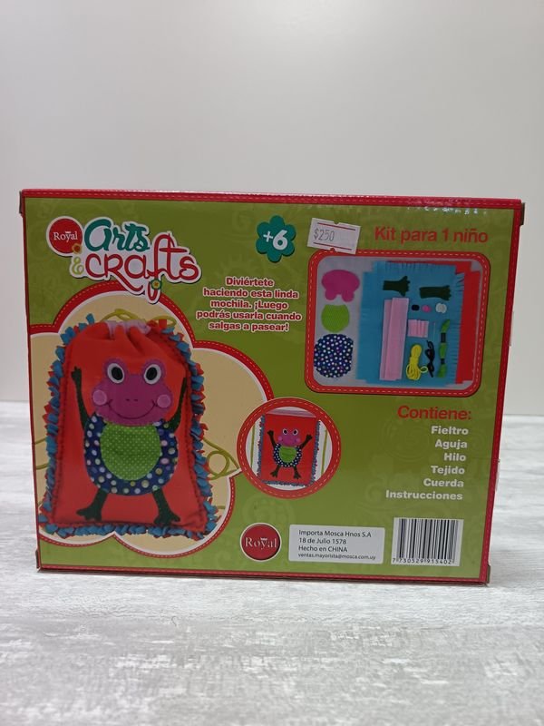 Kit de manualidades para niños con temas de mariposas y mochilas - imagen 5