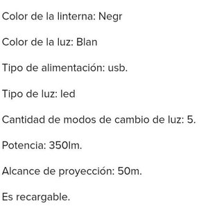 Linterna Frontal LED Recargable USB con Sensor de Movimiento - imagen 7