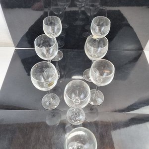 Lote anterior: Juego de 8 Copas de Cristal Clásicas para Vino o Licor