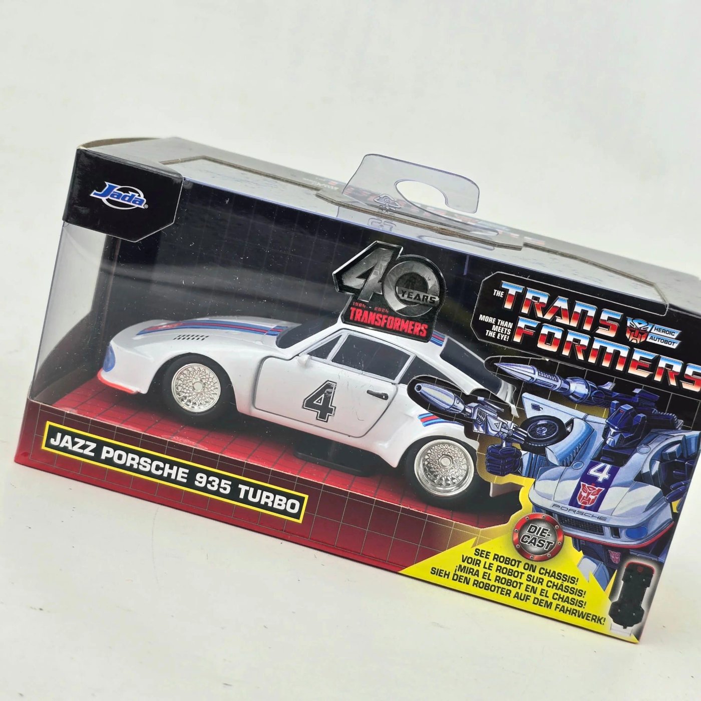 Transformers Jazz Porsche 935 Turbo juguete en miniatura - imagen 9