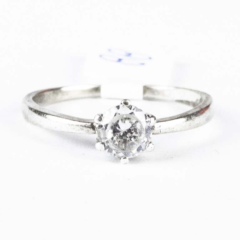 Anillo de plata con fantasia - Peso: 1,5gr - Medidas: 17.5mm