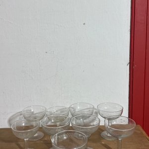 Lote siguiente: Set de 9 Copas para Helado o Postre
