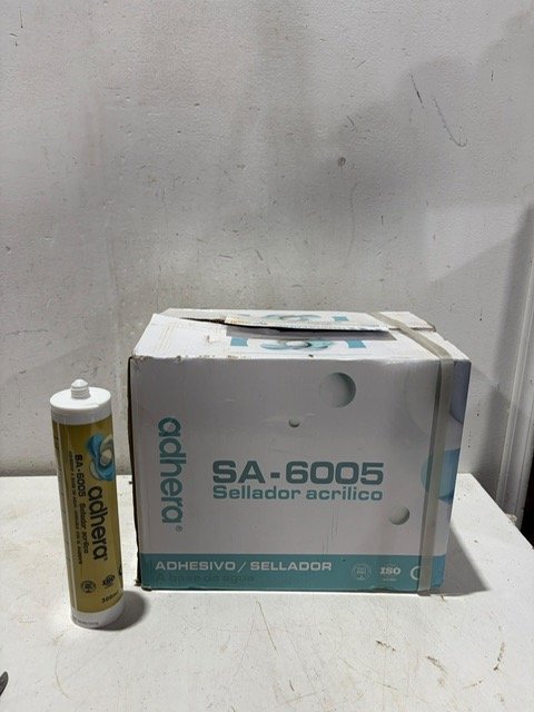 24 Unidades Sellador Acrílico Adhera SA-6005