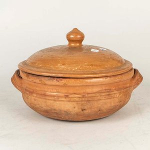 Lote anterior: Olla de Barro Artesanal con Tapa - 30 cm
