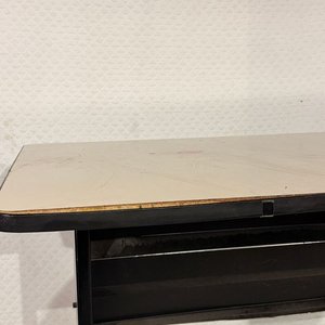 Escritorio Metálico con Tapa MDF y 2 Cajones - imagen 5
