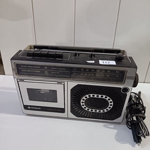 Lote anterior: Radio Portátil Hitachi con Cassette