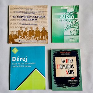 Lote de Libros sobre Comunidad Judía en Uruguay y Geopolítica de Israel - imagen 2
