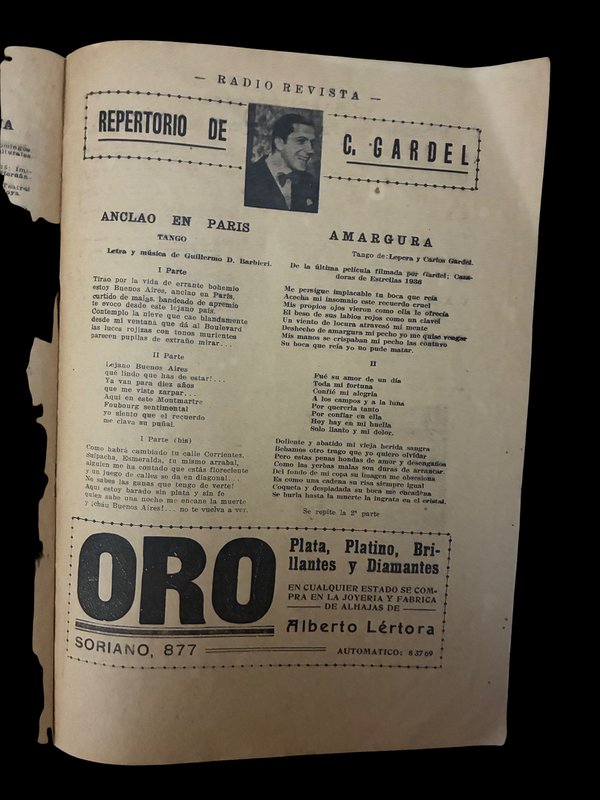 Radio Revista Cancionera Nº 211 - 5 Febrero 1936