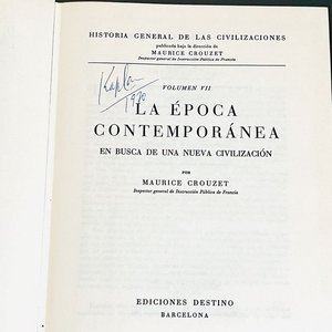 Libro "La época contemporánea. En busca de una nueva civilización" por Maurice Crouzet - imagen 2