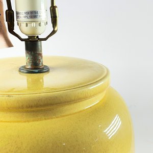 Lámpara de Sobremesa Cerámica Beige 67 cm - imagen 3