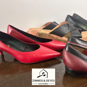 Zapatos de Mujer Talle 39: Stilettos Rojos, Sandalias y Zapatos Negros - imagen 2