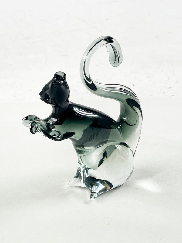 Figura de Ardilla en Cristal Murano, 15 cm - imagen 1