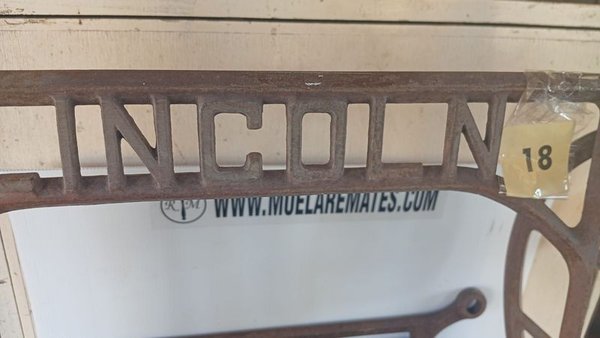 Pie de máquina completa con marco Lincoln - imagen 4