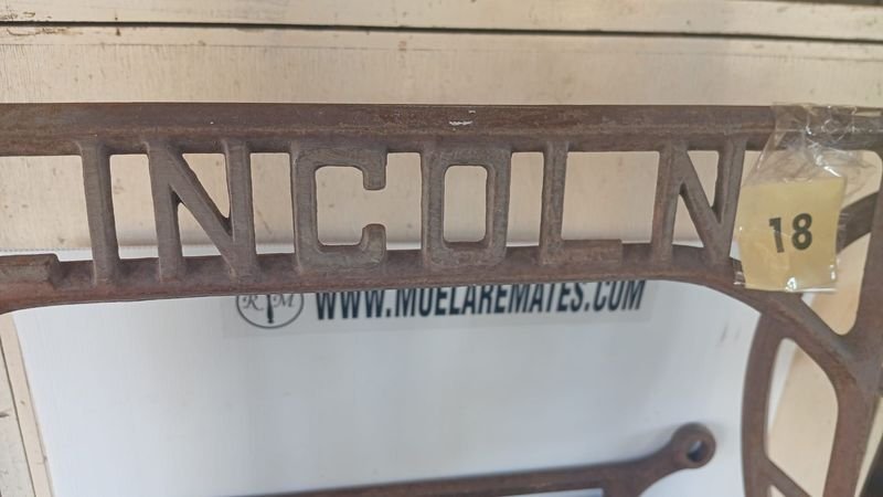 Pie de máquina completa con marco Lincoln - imagen 4