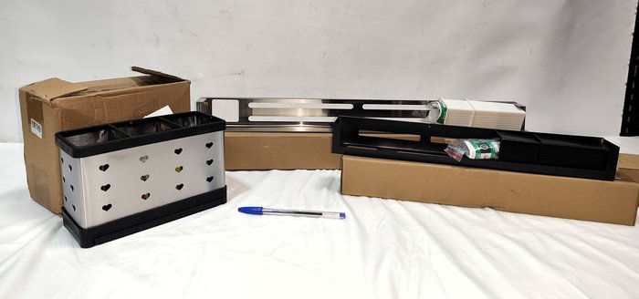 Lote de 4 Organizadores y Escurridor para Cocina Nuevos