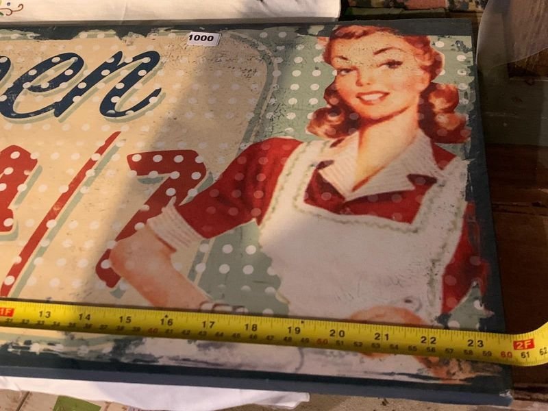 Cartel de Comercio Vintage con Diseño Retro - imagen 3