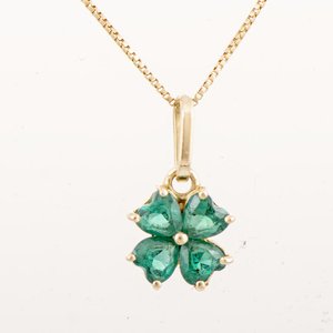 Lote anterior: Cadena con Colgante Trébol de Oro 18k y Esmeraldas