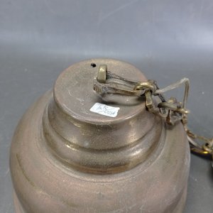 Colgante de Bronce con Cadena y Florón - Buen Estado - imagen 4