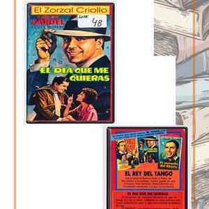 Película VHS "El Día Que Me Quieras" con Carlos Gardel y Rosita Moreno - imagen 2