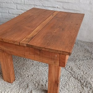 Mesita Ratona Rústica de Madera Maciza - imagen 3